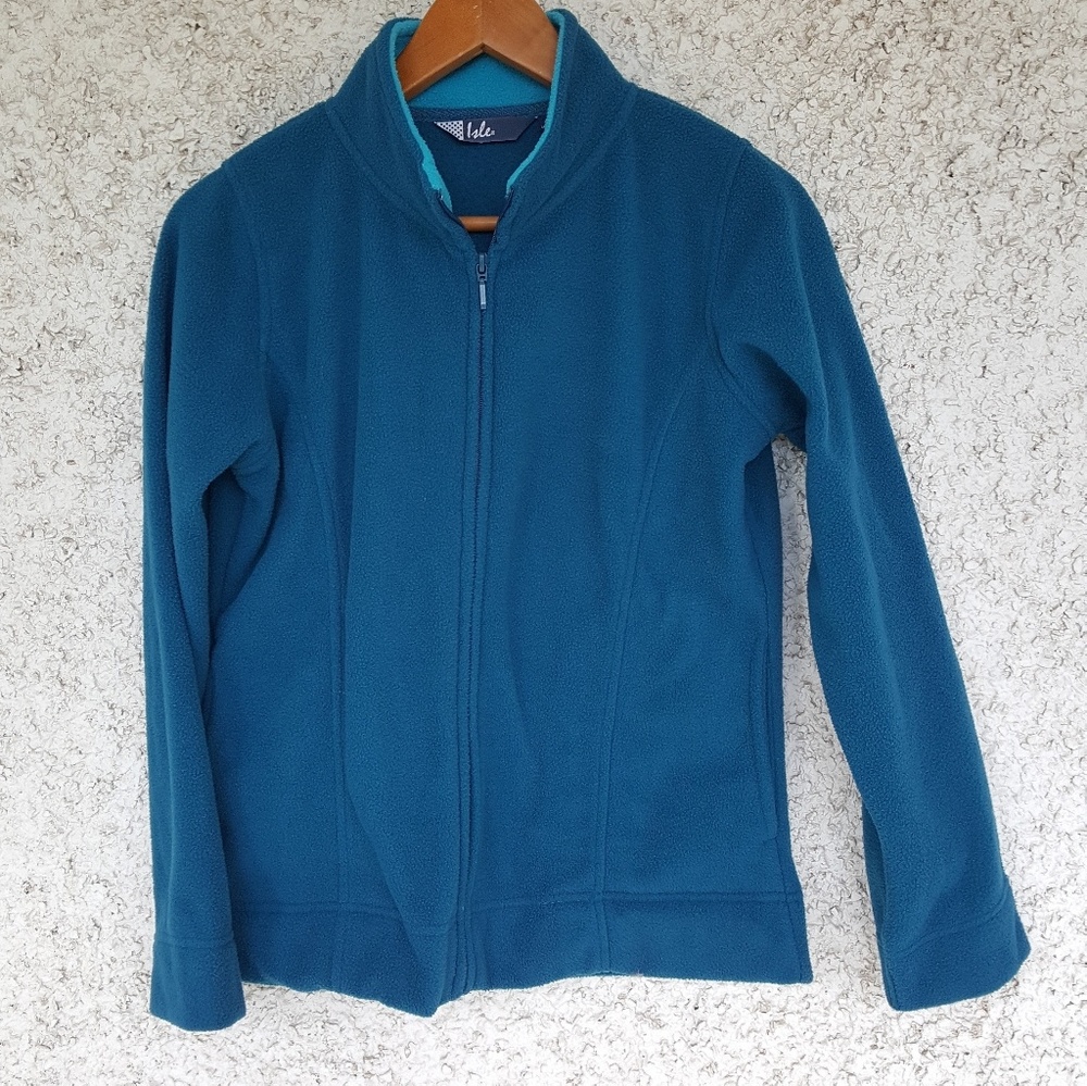 Isle light weight fleece coat small